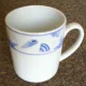 Mok met schelpen porselein
